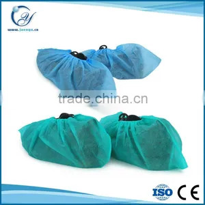 Cheapest Blue / Green Good Quality Disposable Non Woven Shoe Covers thumbnail-2