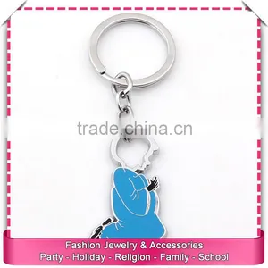Lovely Keychains Custom Metal, Hot Sale Angel Keychain thumbnail-2