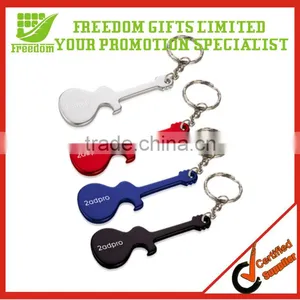 Promotional High Quality Aluminum Guitar Beer Bottle Opener thumbnail-1