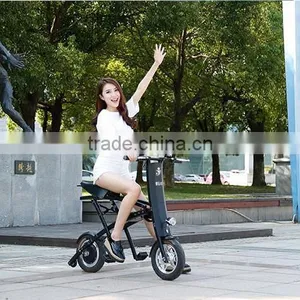 36V 8AH Lithium Battery Mini Folding Electric Bike With 36V 250W Motor thumbnail-2
