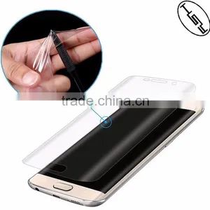 HUYSHE Full Cover Screen Protector For Samsung Galaxy S7 Edge Soft Anti Explosion TPU Film thumbnail-6