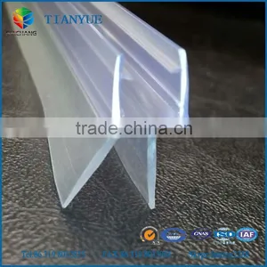 Glass Shower Door Rubber Seal Strip Silicone Gasket thumbnail-1