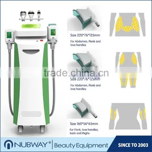 NUBWAY CE / FDA Approved Safety 1800W 5 Cryo Handle Fat Freezing Cryolipolysis Machine thumbnail-1