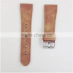 Fashion Watchbands Luxury Replacement PU Leather Watch Bracelet Strap Band For Samsung Gear S3 Frontier thumbnail-4