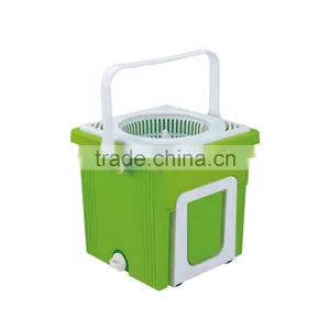 Kawachi Folding 360 Easy Spin Square Mop Bucket thumbnail-2