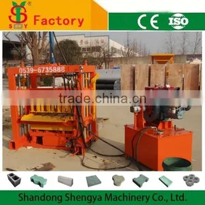 Small and Medium Size Block Machine QTJ4-40 Concrete Block Making Machine (low Investment, High Profit) thumbnail-1