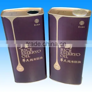 1.5L Rice Embryo Oil Tin Can thumbnail-1