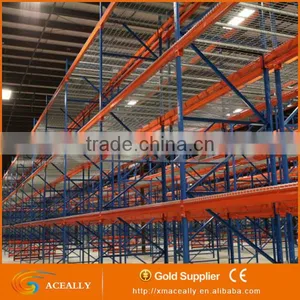 ACEALLY Industrial Stainless Galvanized Wire Mesh Deck for Warehouse Storage thumbnail-2