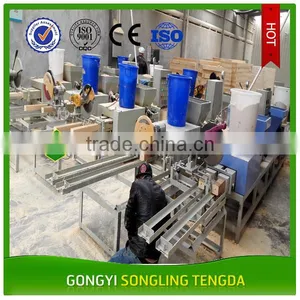 Wood Shaving Pallet Press Machine / Plywood Hot Press Machine / Wood Pallet Cutting Machine thumbnail-4