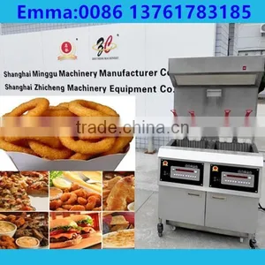 Shanghai Minggu Gas/electric Heating Potato Fryer Machine Gas Fryer With Best Price thumbnail-5