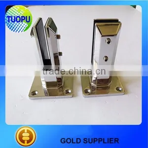 Stainless Steel Square Glass Spigot With Base for Glass Pool Fencing thumbnail-2