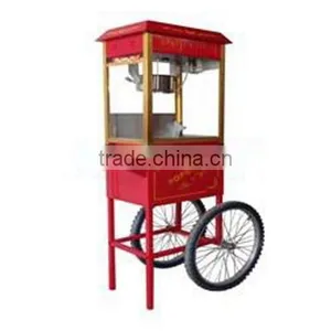 Hot Air Commercial Electric Popcorn Machine With Cart thumbnail-1