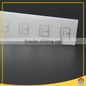 High Quality Stickable RFID Tag Wet Inlay thumbnail-2