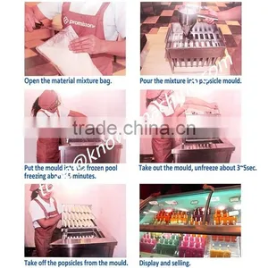 Factory Direct Sale Single Ice Pop Machine Making With 304 Stainless Steel thumbnail-1