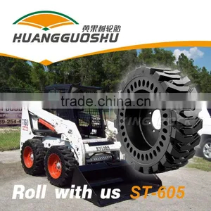 Heavy Loader Solid OTR Tyre 17.5-25 23.5-25 With Hole or Not thumbnail-2
