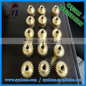 Best Selling Small Filling Machine Brass Worm Gear thumbnail-5