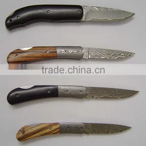 DS-1003 Pakistan Damascus Steel Tactical Folding Knife thumbnail-3