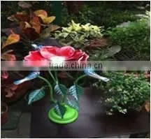 3 Birds And Red Flower T-Light Holder thumbnail-1