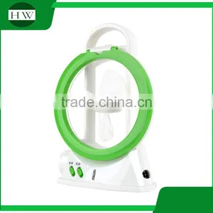 3 in 1 Electirc 1+24 LED Fan Light Rechargeable Electric Fan With Flashlight Desk Lamp USB Fan for Emergency thumbnail-3
