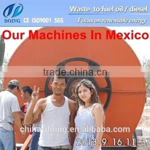 no Pollution Automatic Welder Pyrolysis Oil Distillation Plant/machine Recycling Rubber/pyrolysis Oil Distillation Plant thumbnail-2