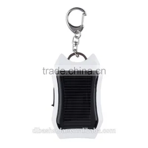 Mini USB Solar Powerbank Solar Blinking Keychain With Powerbank thumbnail-2