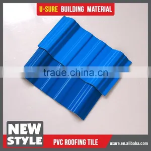Anti Rust Asa Coated Plastic Roof Tiles Roofing Sheet thumbnail-2