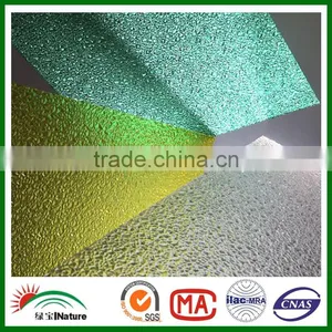 GE Polycarbonate Solid Sheet for Roofing UV Blocking pc Embossed Sheet thumbnail-5
