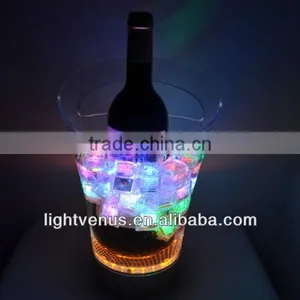 Clear Plastic Champagne Ice Bucket thumbnail-1