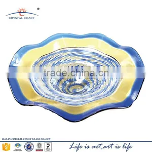 Thanksgiving Christmas Day Fruit Plate Table Decorative Glass Platter Ideas thumbnail-1