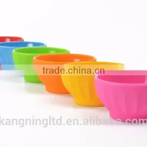 Silicone Bowl, Ice Cream Bowl, Baby Bowl Shatterproof Good Hand Feel Baby Favorite thumbnail-1
