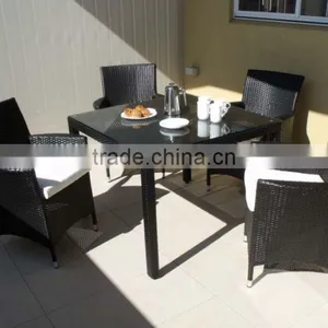 2017 Sigma UV Resistant All Weather Plastic Rattan Indoor Dining Table New Model thumbnail-1