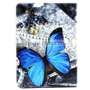 Accept Custom Painting PU Leather Colorful Case For Samsung T530 thumbnail-2