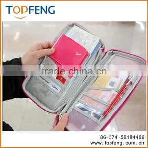 Large Capacity Card Pouch/travel Wallet/ Passport Purse thumbnail-1