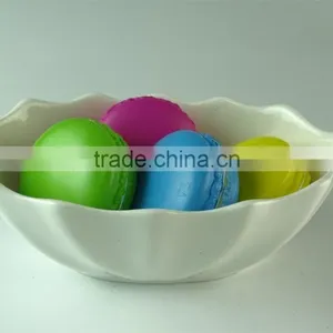 Popular Stocked White Ceramic Dessert Serving Bowl for Sale thumbnail-1