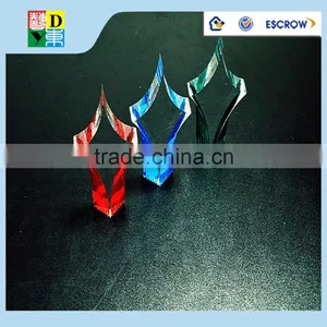 Acrylic Trophy Design/clear Factory Shield Award Trophy New Design Acrylic Awards and Trophies thumbnail-6