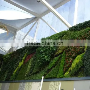 2017 Fancy Design Fake Green Plant Wall for Wall Ornament thumbnail-2