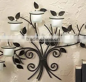 Tree Of Life Wall Wire Candle Holder thumbnail-1