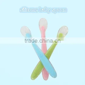 2016 New Arrival Baby Spoons BPA Free Soft Silicone Set for Feeding by Ashtonbee thumbnail-2