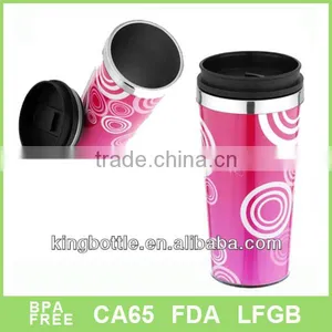 Photo Travel Mug-Insert Your Own Photos Stainless Steel Mug Hot or Cold thumbnail-1