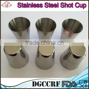 NBRSC 4 Pcs Mini Stainless Steel Cup Mug Drinking Wine Beer Tea Coffee Tumbler Camping Travel thumbnail-5
