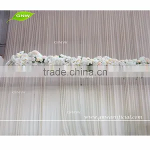 GNW FLW1609030 New Arrival Indian Artificial Rose Hydrangea Orchid Wedding Flower Garlands for Sale thumbnail-1