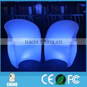 Bar Furniture LED Sofa Restaurant Arm Chair thumbnail-3