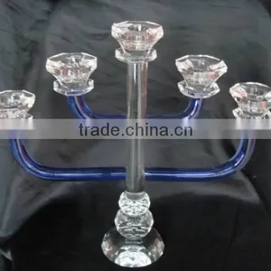 Desk Standing Crystal Candle Holder thumbnail-1
