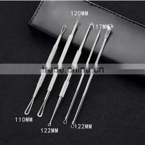 Clear Blackhead and Blemish Remover Tool Kit With Hygiene Instructions! Clear Pimple & Blackhead Remover-6 Piece Kit--extra thumbnail-2