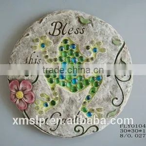 Cement Garden Foot Stepping Stone thumbnail-3