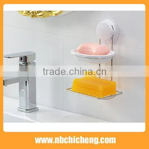 Bathroom Soap Holder Hanging Soap Holder Soap Packaging Box Suction Wall Holder thumbnail-1