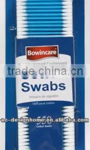 550 PCS 7.75CM/3" PLASTIC STICK COTTON SWABS thumbnail-1
