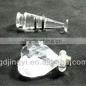 Wholesales Heart Shape Acrylic LED Light Wine Bottle Stopper thumbnail-4