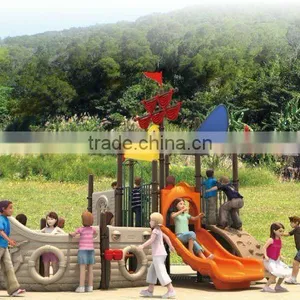 20 YEARS PRODUCTION EXPERIENCE - THEME PARK EQUIPMENT PIRATE SHIP OUTDOOR PLAYGROUND (HA-05501) thumbnail-1