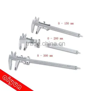 6" (0-150mm) 8"(0-200mm) 12"(0-300mm) Vernier Caliper Stainless Steel thumbnail-1
